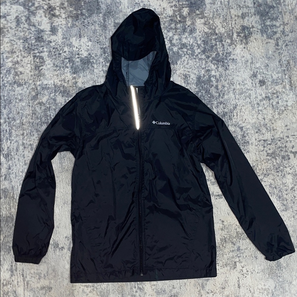 Boys XL Columbia Black Waterproof Jacket